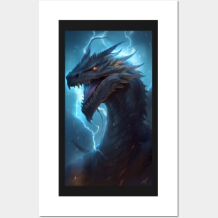 Lightning Dragon Posters and Art